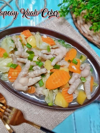 Recipe Capcay Kuah Ceker the Delicious So Delicious