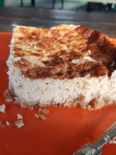 Una foto de Tarta de queso sin azúcar ni edulcorante