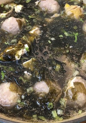 紫菜魚丸湯 的食譜成品照片
