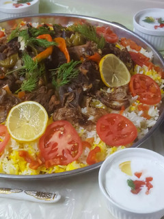 صورة لوصفة برياني رز ولحمم