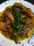 Black pepper and curry leaves chicken