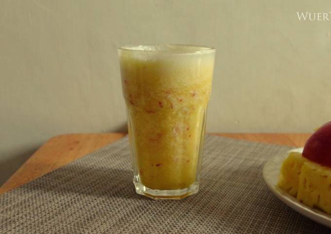 鳳梨蘋果汁 (內有影片) 食譜成品照片
