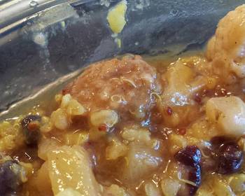 Easy Recipe Turkey Meatballs with Pineapple Black Beans Cauliflower and Sw Home Style