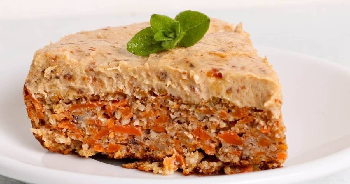 Морковный пирог с корицей и орехами рецепт