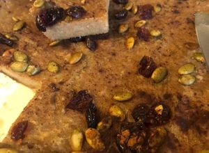 Una foto de Budín de pan sin azúcar!