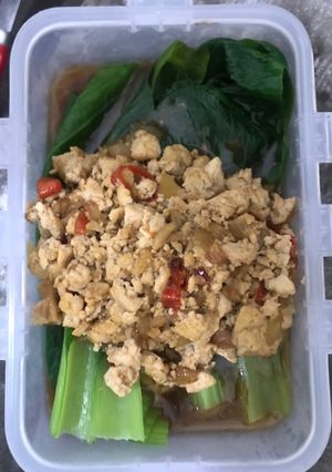 Foto resep Pakchoy Siram Tahu