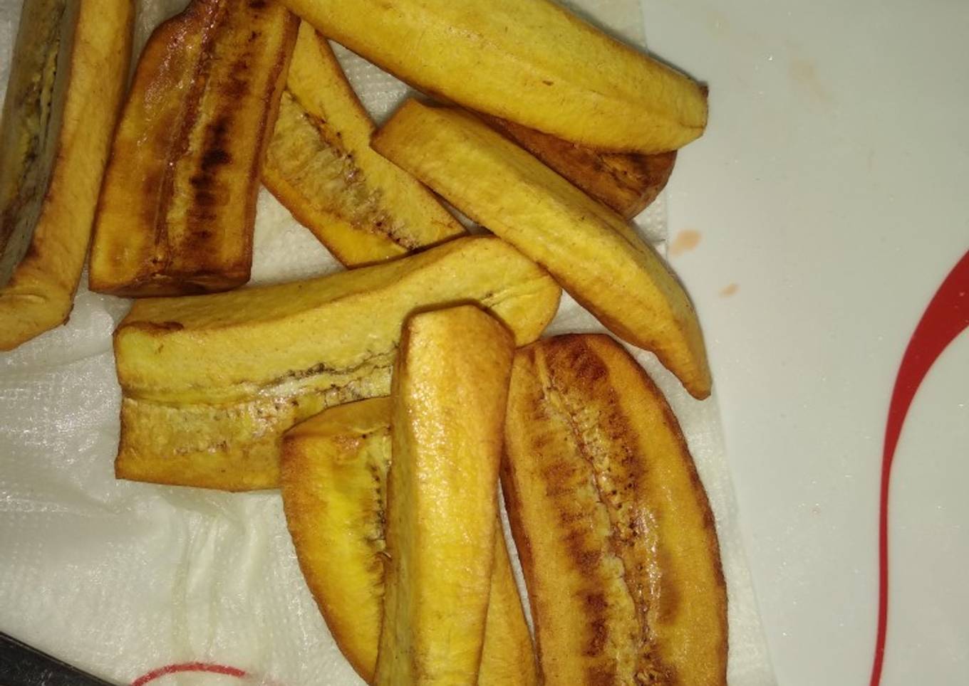 Deep fried bananas for breakfast#fourweekschallenge