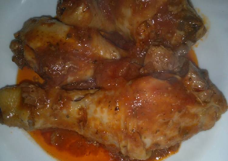 Cosciotto di pollo alla pizzaiola 😋