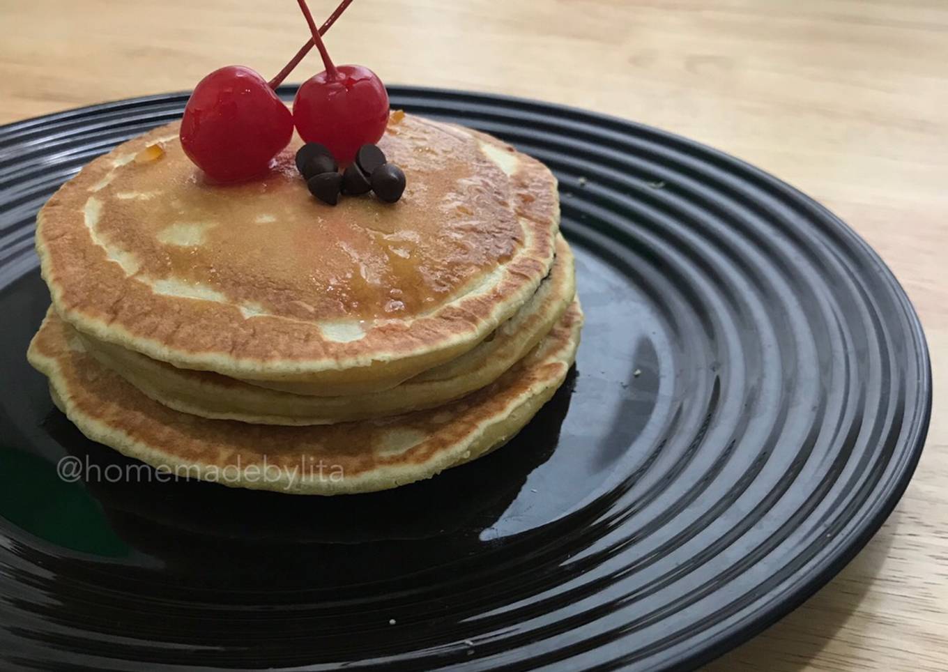 Pancake super simpel mudah enak tanpa mixer #homemadebylita