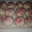 Bombones de frambuesa con chocolate blanco