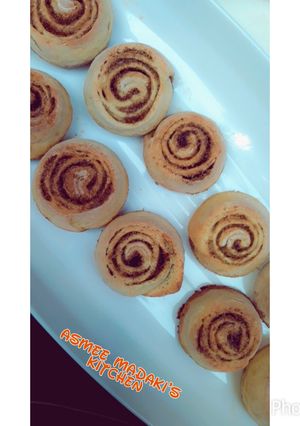 A picture of Cinnamon rolls.