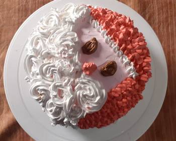 New Recipe Santa Claus Cake Very Delicious