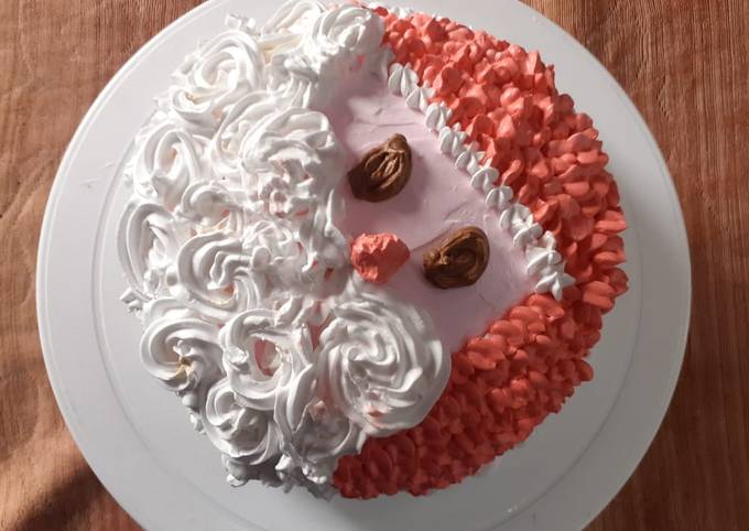 Recipe of Homemade Santa Claus Cake