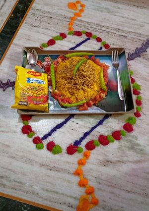 नमकीन चावल (namkeen chawal recipe in Hindi) रेसिपी मुख्य फोटो
