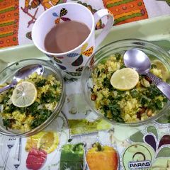 A picture of Protein poha.