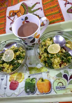 A picture of Protein poha.