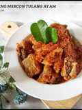 Oseng Mercon Tulang Ayam
