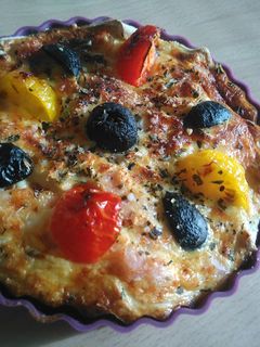 Una foto de Mini quiché de pan de molde