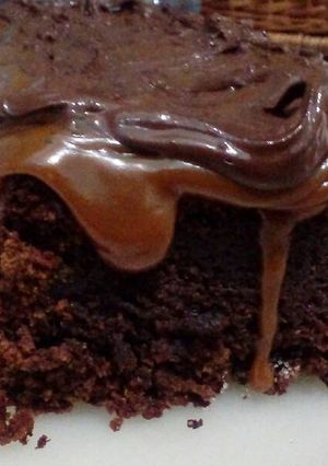 Una foto de Brownie bomba de chocolate