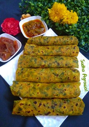 मेथी थेपला (Methi thepla recipe in Hindi) रेसिपी मुख्य फोटो