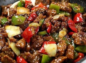 Foto resep 30. Sapi bumbu lada hitam