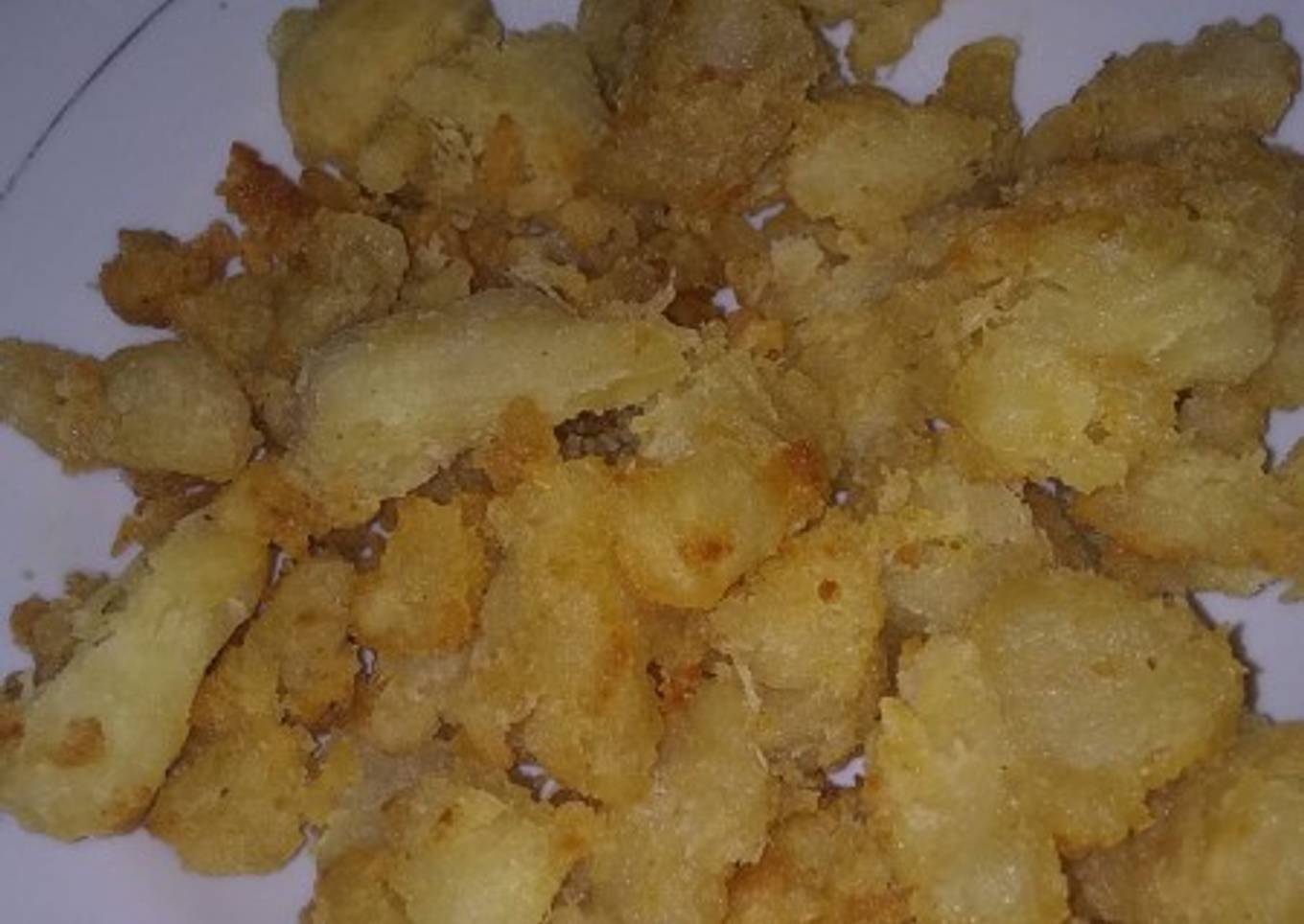 Singkong goreng krispi