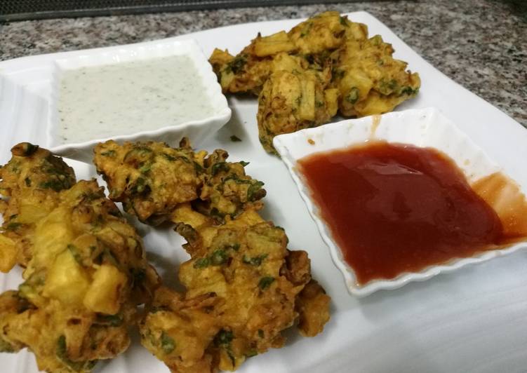 Steps to Prepare Quick Vegetables fritters