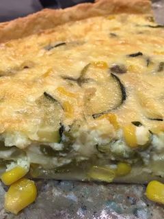 Una foto de Quiche mexicano