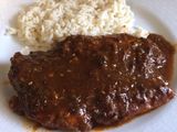 Pollo en chile mulato
