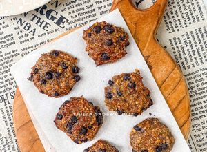 Foto resep Banana Oats Soft Cookies: Kue Lebaran Sehat (Tanpa Tepung, Tanpa Telur)