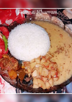 A picture of Daal Chawal Platter.