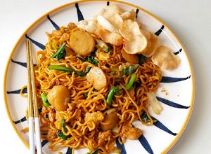 Foto resep Mie Tek Tek khas abang-abang / mie goreng Jawa
