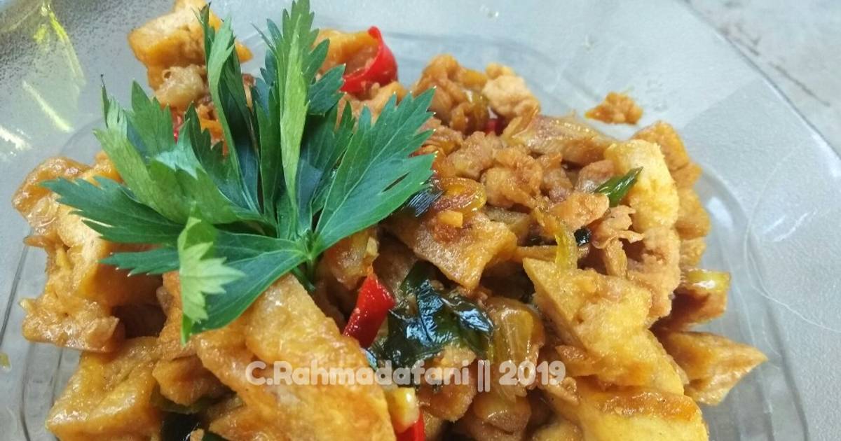 Resep Tahu Ayam Cincang oleh C. Rahmadafani - Cookpad