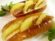 A picture of chicken hotdogs