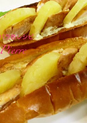 A picture of Tropical Pineapple Teriyaki Chicken Dogs.