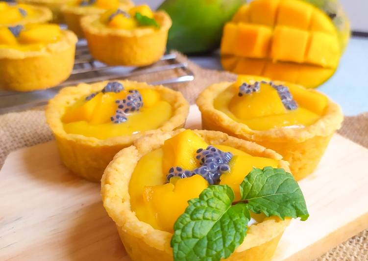Bagaimana Membuat Mango Tartlet 🥭🥧, Sempurna