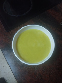 Una foto de Vichyssoise de guisantes