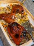Pimientos rellenos (receta de mi familia de Macedonia)🌶🍅🥕🧅🧄