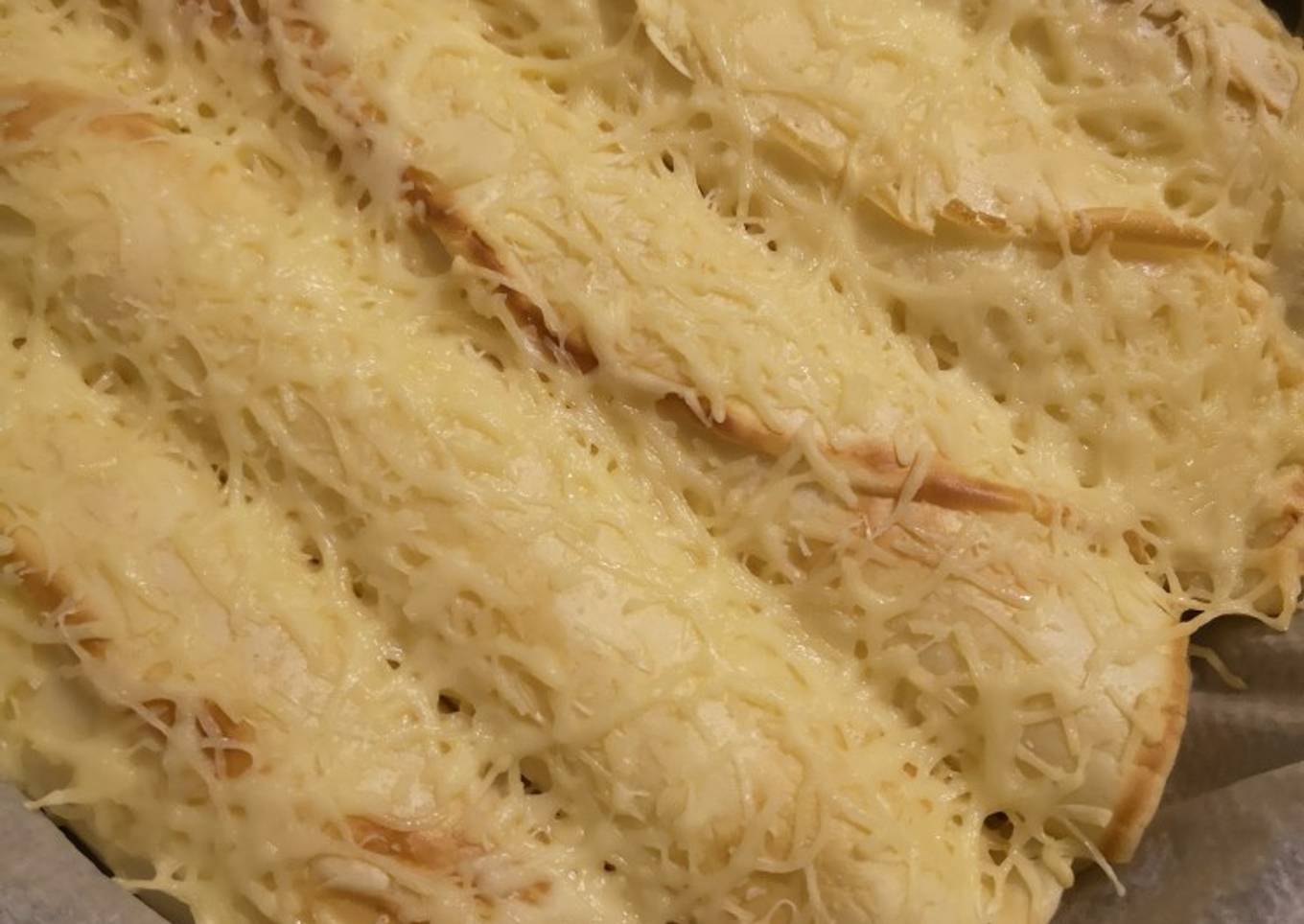 Crêpes gratinées béchamel poulet gruyère