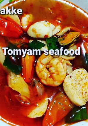 Foto resep Tomyam seafood bumbu instan