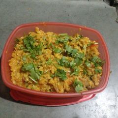 A picture of Vadhareli khichadi.