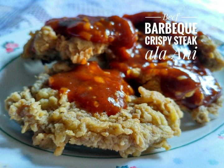 Cara Gampang Menyiapkan Resep Beef Barbeque Crispy Steak #KitaBerbagi yang Bikin Ngiler Anti Ribet, Menggugah Selera