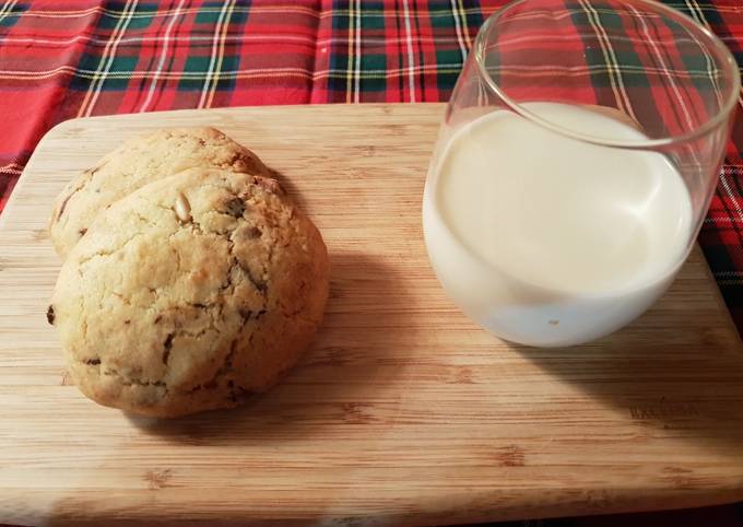 Cookies al cioccolato e cocco