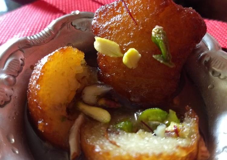 Recipe: Delicious Shahi gulab jamun