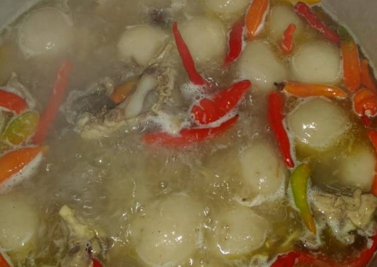 Resep Cilok kuah enduullista, Enak