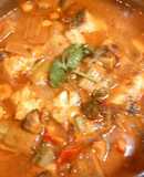 Indian style fish curry #anti inflammation# 黑线鳕咖喱