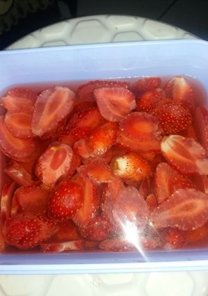 Foto resep Manisan Strawberry