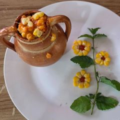 A picture of Spicy masala corn.