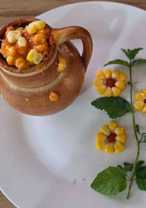 A picture of Spicy masala corn.