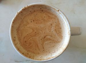 Una foto de Capuchino casero